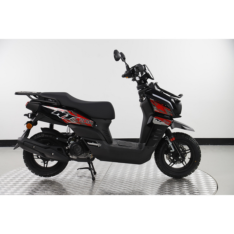 Scuter RDB MT motor 3.3 CP benzina 4T 50 cmc viteza 45 km/h necesita permis culoare portocaliu