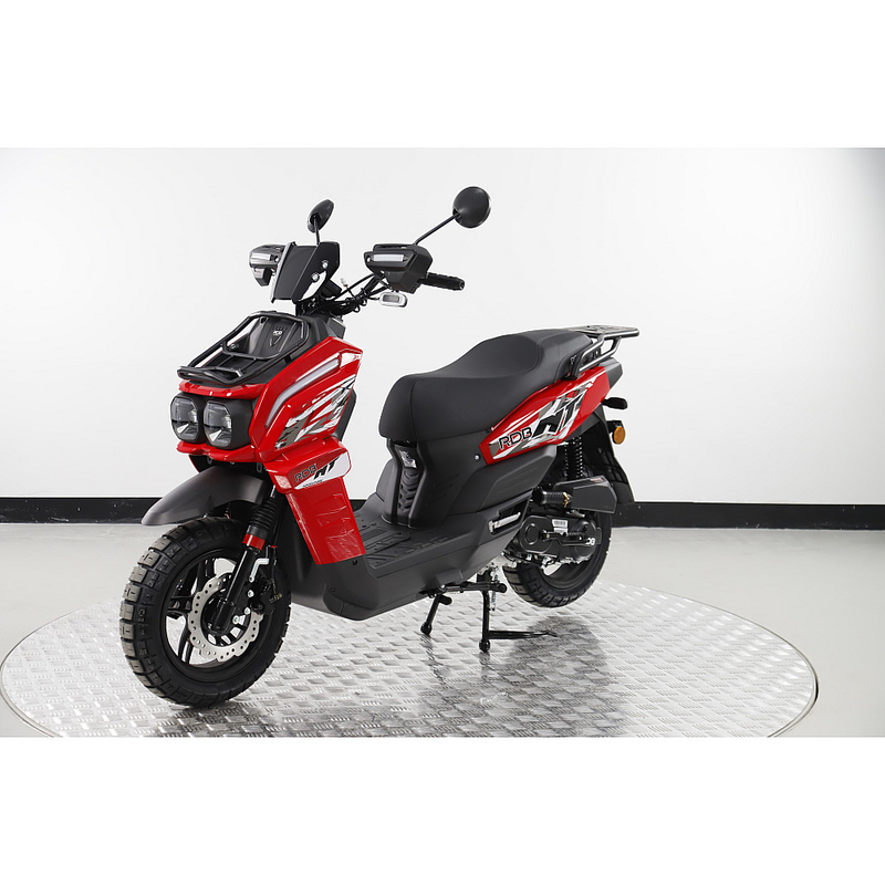 Scuter RDB MT motor 3.3 CP benzina 4T 50 cmc viteza 45 km/h necesita permis culoare portocaliu