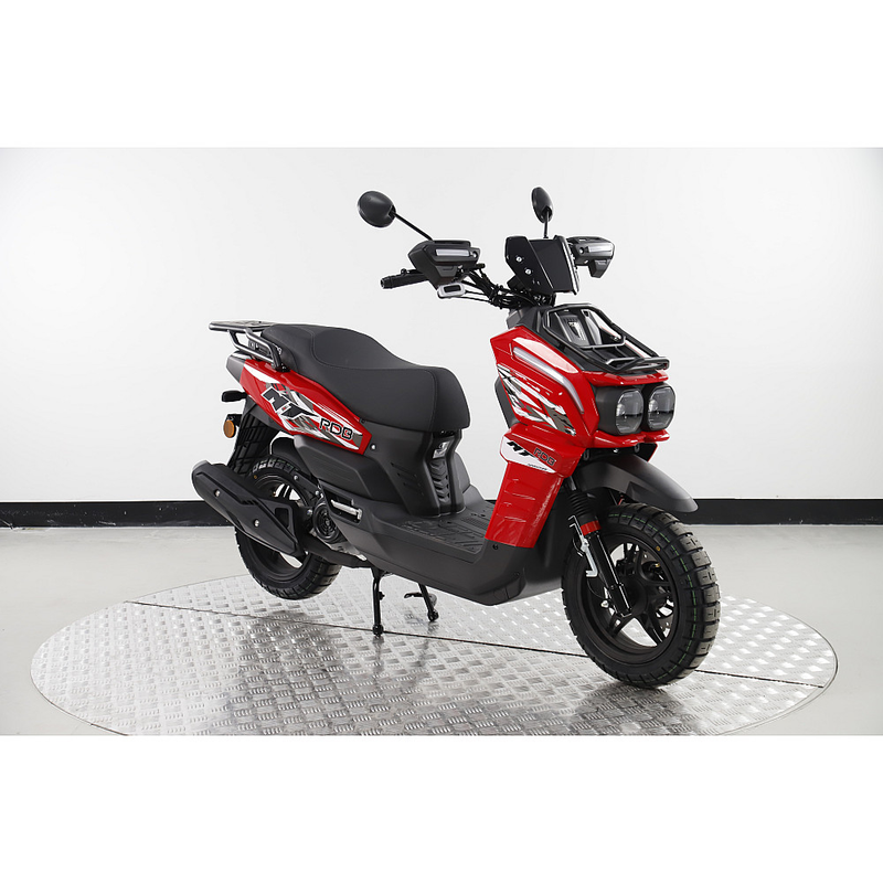 Scuter RDB MT motor 3.3 CP benzina 4T 50 cmc viteza 45 km/h necesita permis culoare portocaliu