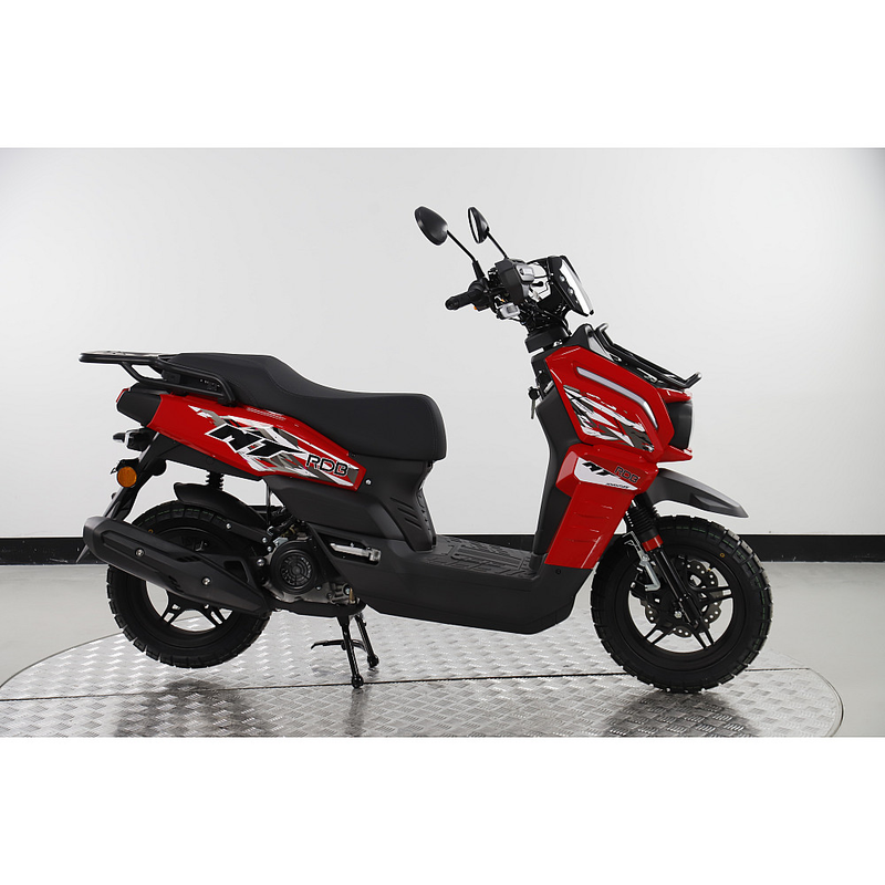 Scuter RDB MT motor 3.3 CP benzina 4T 50 cmc viteza 45 km/h necesita permis culoare portocaliu