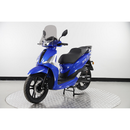 Scuter RDB SPRINT motor 8.3CP benzina 4T 125 cmc viteza 85 km/h necesita permis culoare negru