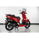 Scuter RDB SPRINT motor 8.3CP benzina 4T 125 cmc viteza 85 km/h necesita permis culoare albastru