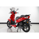 Scuter RDB SPRINT motor 8.3CP benzina 4T 125 cmc viteza 85 km/h necesita permis culoare rosu