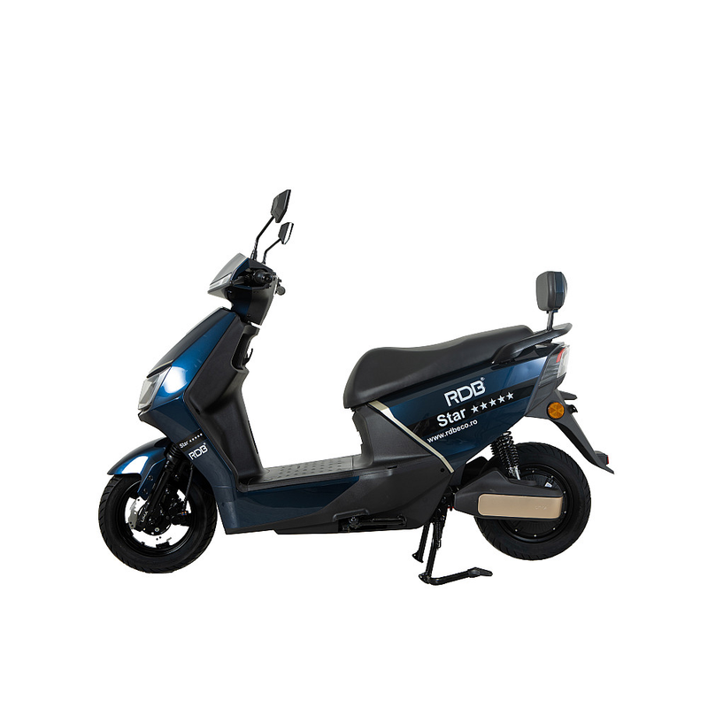 Scuter electric RDB STAR 2000W fara permis 25 km/h rosu