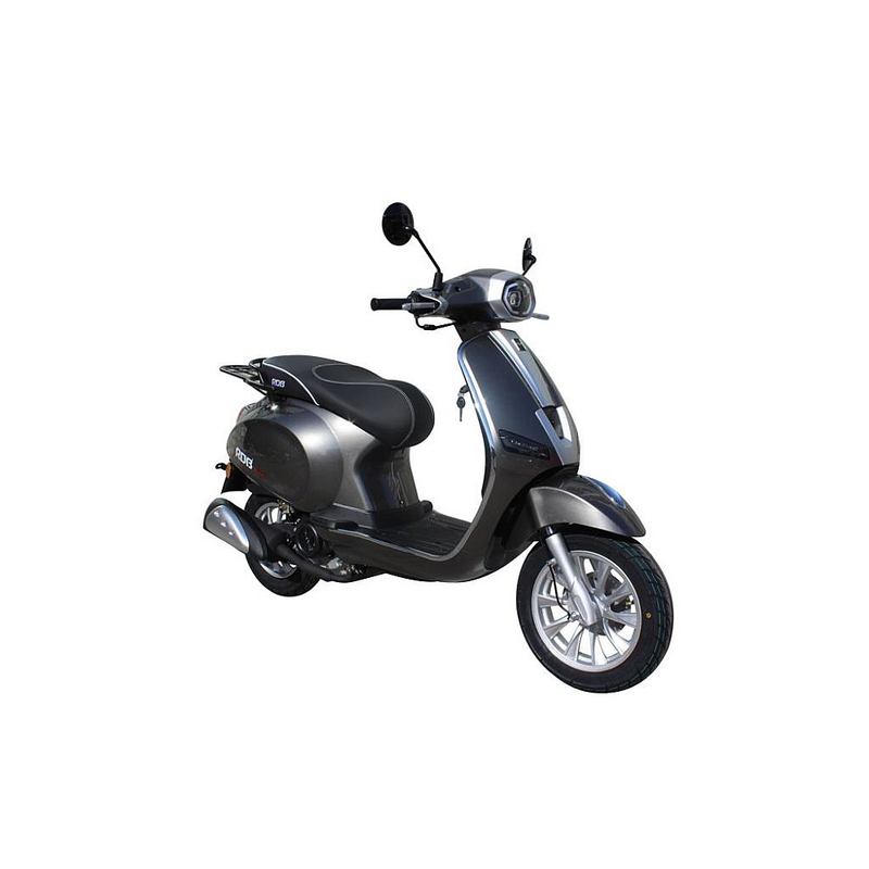 Scuter RDB Milan III  putere 2.4kW benzina 4T 50cmc viteza 45km/h necesita permis-Negru