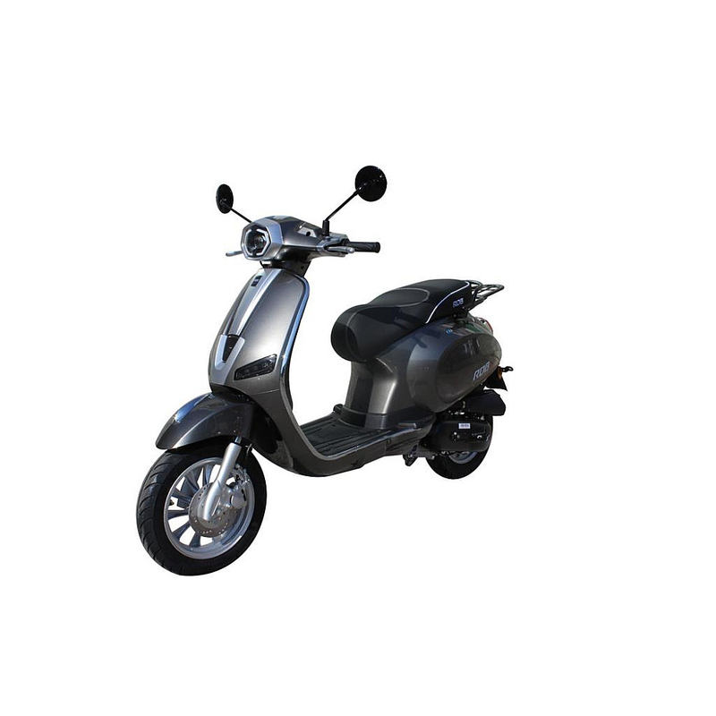 Scuter RDB Milan III  putere 2.4kW benzina 4T 50cmc viteza 45km/h necesita permis-Negru