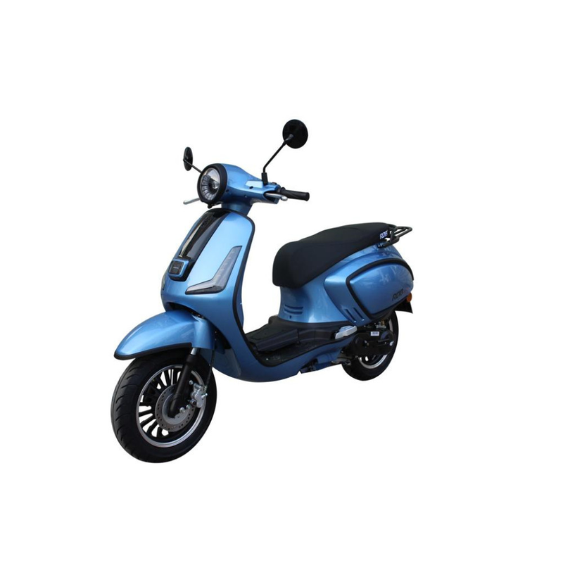 Scuter RDB Achilles motor 3.21 CP benzina 50cmc viteza 45 km/h necesita permis-Negru