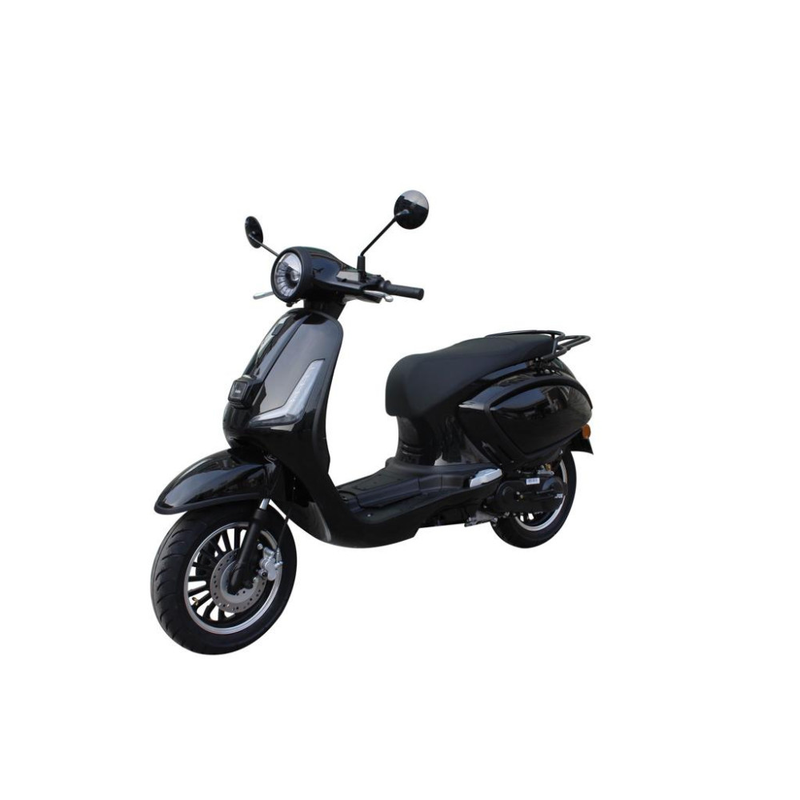 Scuter RDB Achilles motor 3.21 CP benzina 50cmc viteza 45 km/h necesita permis-Albastru