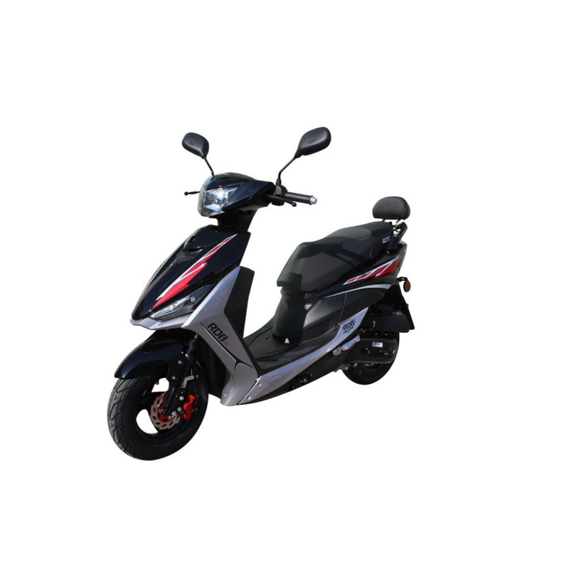 Scuter RDB Jog motor 3.21 CP benzina 50cmc viteza 45 kmh necesita permis-Negru