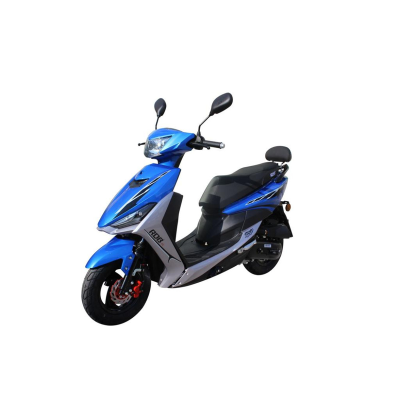 Scuter RDB Jog motor 3.21 CP benzina 50cmc viteza 45 kmh necesita permis-Albastru