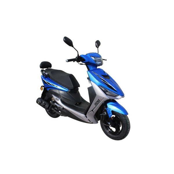 Scuter RDB Jog motor 3.21 CP benzina 50cmc viteza 45 kmh necesita permis-Albastru