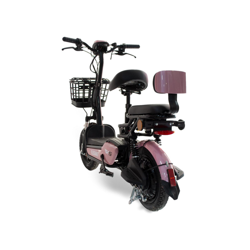 Scuter electric RDB ELEGANT motor 250W viteza 25km/h autonomie 35km fara permis-Roz