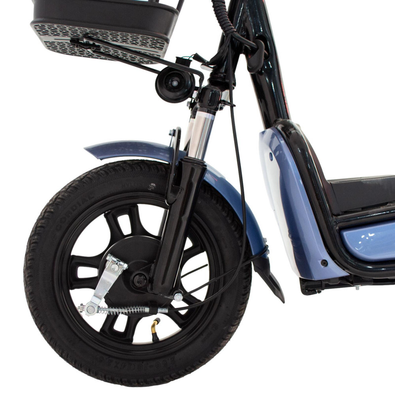 Scuter electric RDB ELEGANT motor 250W viteza 25km/h autonomie 35km fara permis-Albastru