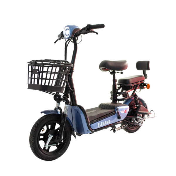 Scuter electric RDB ELEGANT motor 250W viteza 25km/h autonomie 35km fara permis-Albastru