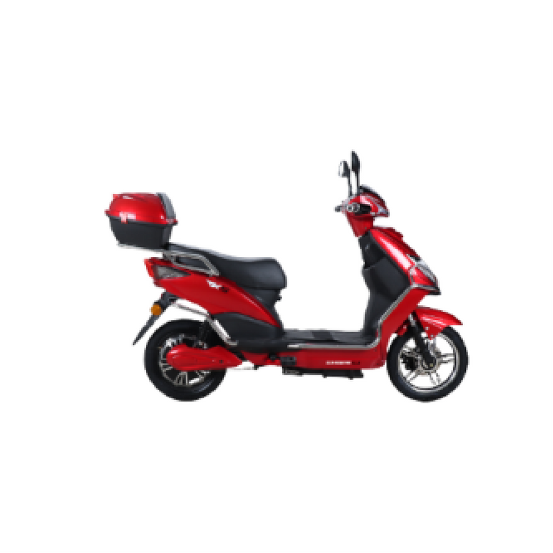 Scuter electric RDB Eco Rider MX Plus putere 1000 W viteza 25km/h autonomie 60km fara permis-Rosu