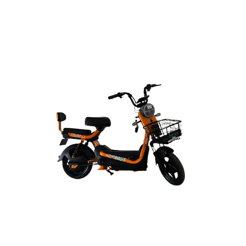 Scuter electric RDB G60 putere 500W viteza 25km/h autonomie 50km fara permis-Portocaliu
