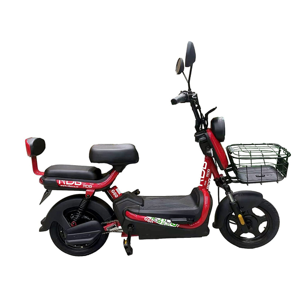 Scuter electric RDB G60 putere 500W viteza 25km/h autonomie 50km fara permis-Rosu