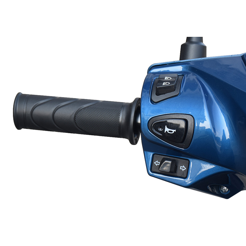 Scuter electric RDB HOINARUL V 2000W fara permis 25 km/h autonomie 120 km culoare albastru