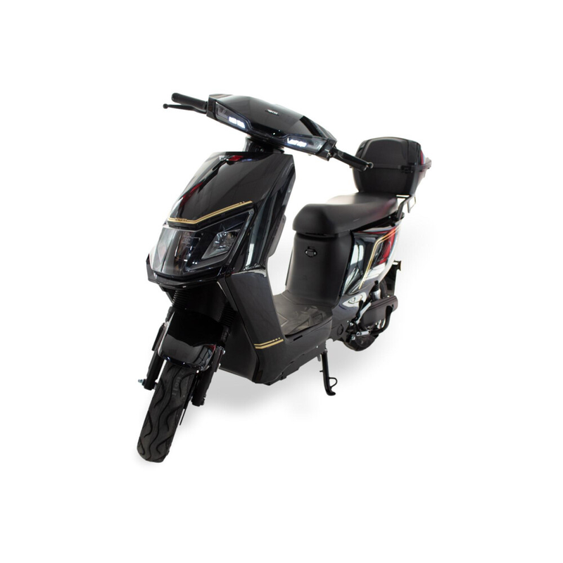 Scuter electric RDB REE-1500 putere 1000W viteza 25km/h autonomie 70km fara permis-Negru