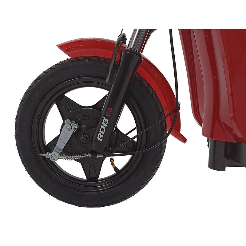 Scuter electric RDB YG3 putere 250W viteza 25km/h autonomie 45km fara permis-Rosu