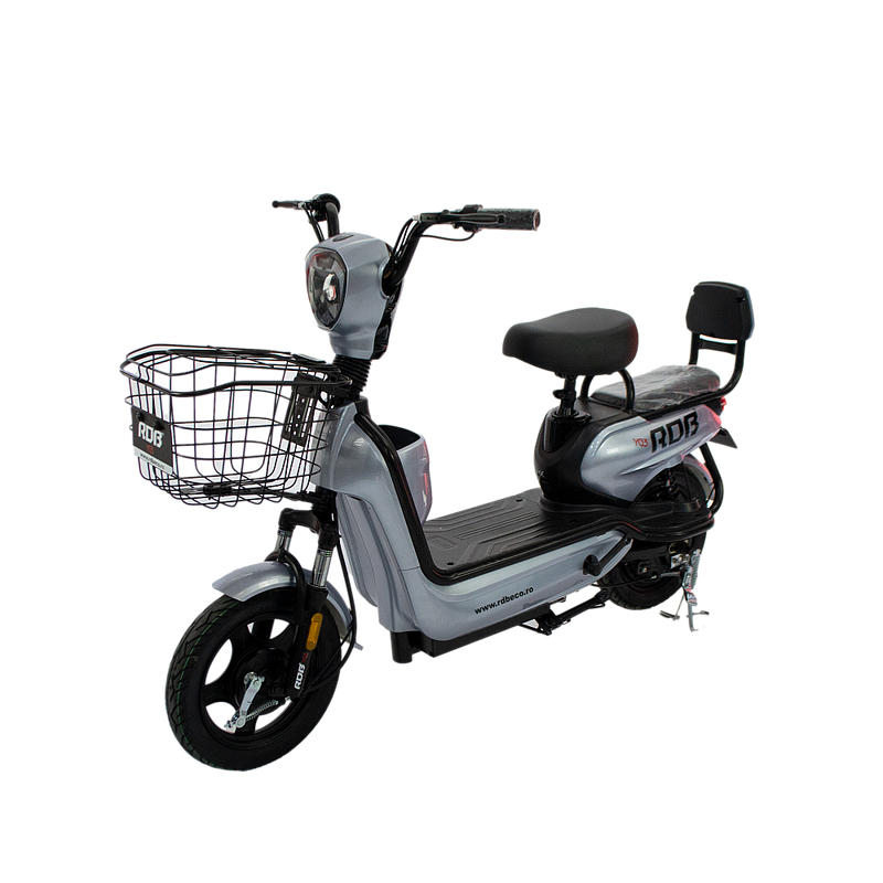 Scuter electric RDB YG3 putere 250W viteza 25km/h autonomie 45km fara permis-Rosu