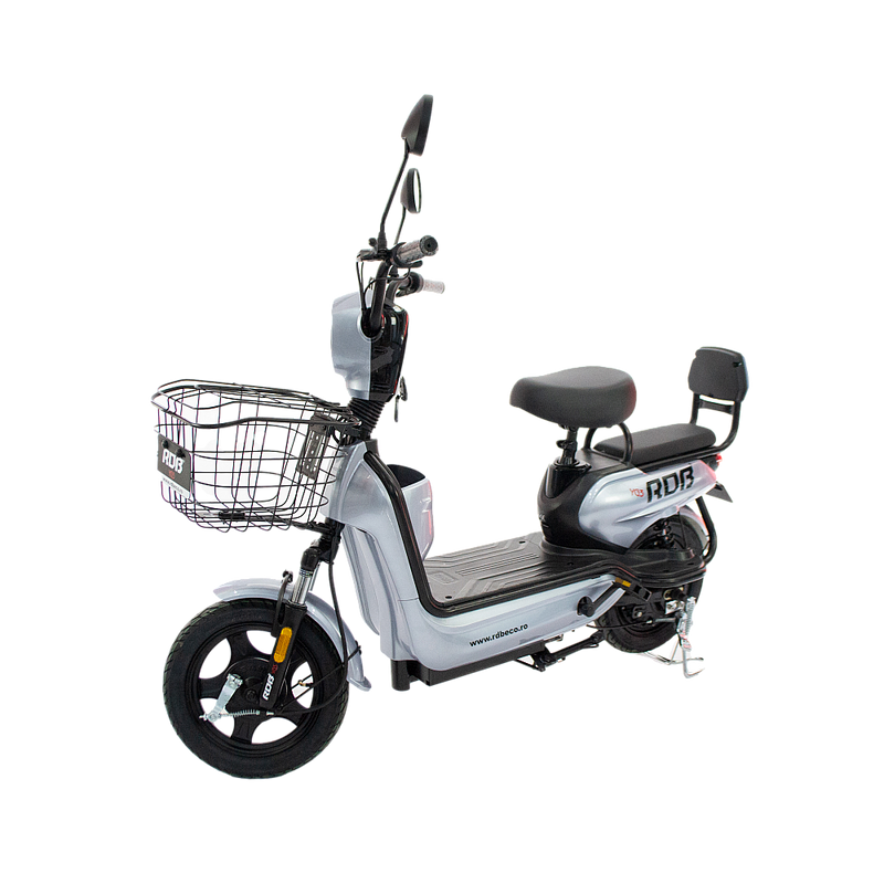 Scuter electric RDB YG3 putere 250W viteza 25km/h autonomie 45km fara permis-Rosu