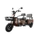 Tricicleta electrica RDB CARGO fara permis 2000W 25km/h maro