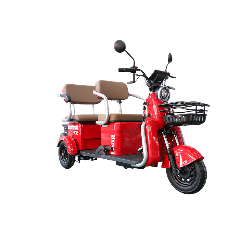 Tricicleta electrica RDB LONG fara permis 2000W 25km/h gri