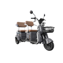 Tricicleta electrica RDB LONG fara permis 2000W 25km/h negru