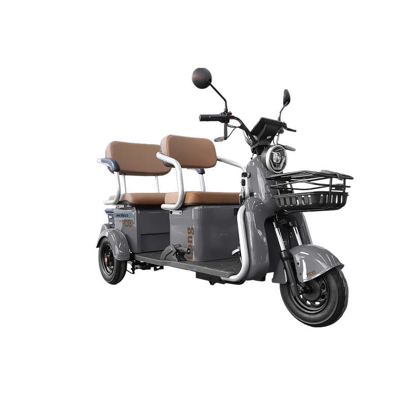 Tricicleta electrica RDB LONG fara permis 2000W 25km/h negru