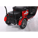 Tricicleta electrica RDB Panda 5 fara permis 650W 25 km/h 60V20Ah autonomie 67 km culoare gri
