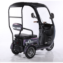 Tricicleta electrica RDB Panda 5 fara permis 650W 25 km/h 60V20Ah autonomie 67 km culoare rosu
