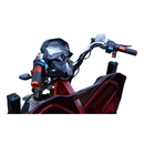 Tricicleta electrica RDB GL18000 motor 1500W viteza 25km/h autonomie 45km basculabila fara permis-Gri