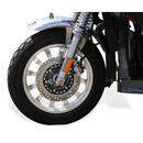 Tricicleta electrica RDB GL18000 motor 1500W viteza 25km/h autonomie 45km basculabila fara permis-Rosu