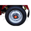 Tricicleta electrica RDB GL18000 motor 1500W viteza 25km/h autonomie 45km basculabila fara permis-Rosu