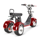 Tricicleta electrica CityCoco Harley RDB TX-08-4 E1 motor 4000W viteza 25km/h autonomie 45km fara permis-Negru