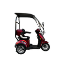 Tricicleta electrica RDB A-klass cu cabina motor 1200W viteza 25km/h autonomie 60km fara permis-Gri