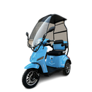 Tricicleta electrica RDB A-klass cu cabina motor 1200W viteza 25km/h autonomie 60km fara permis-Albastru