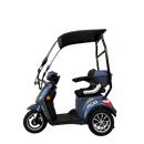 Tricicleta electrica RDB A-klass cu cabina motor 1200W viteza 25km/h autonomie 60km fara permis-Gri