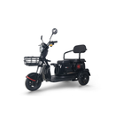 Tricicleta Electrica RDB RABBIT25 putere 1000W viteza 25km/h autonomie 50km fara permis-Negru