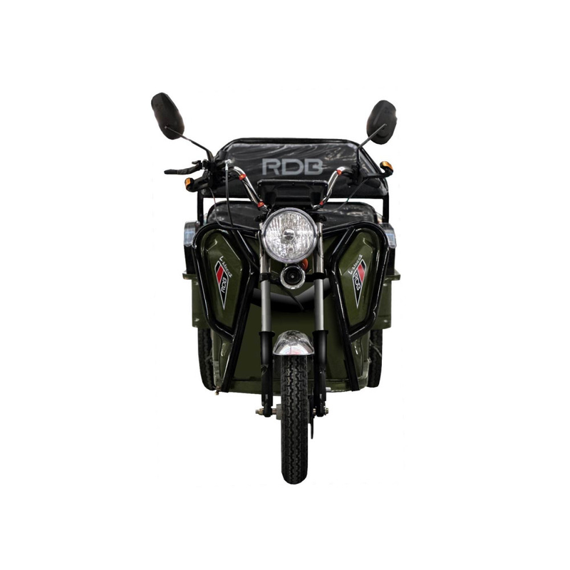 Tricicleta electrica RDB L-Klass 2 motor 1600W viteza 25km/h autonomie 45km fara permis-Rosu
