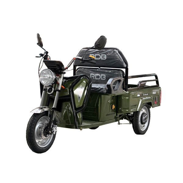 Tricicleta electrica RDB L-Klass 2 motor 1600W viteza 25km/h autonomie 45km fara permis-Verde