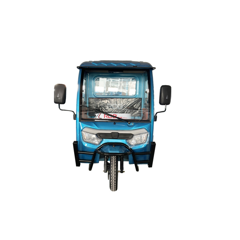 Tricicleta electrica RDB MAX-Klass cu cabina motor 2000W viteza 25km/h autonomie 45km fara permis-Rosu