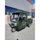 Tricicleta electrica RDB MAX-Klass cu cabina motor 2000W viteza 25km/h autonomie 45km fara permis-Verde