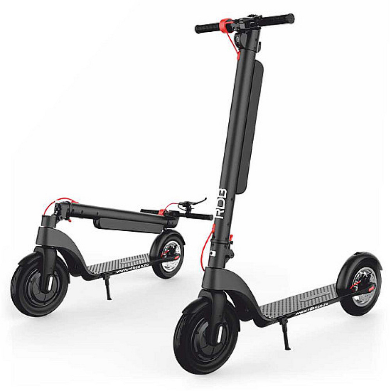 Trotineta electrica RDB LYS-X8 putere 350W viteza 25km/h autonomie 50km roti 10" pliabila fara permis