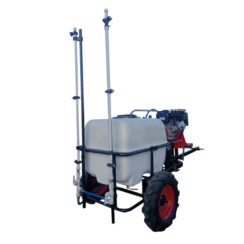 Aparat de stropit Gardelina DVS BE200 TRAILER duze ceramice motor 7 CP Briggs & Stratton Electric Start benzina rezervor 200 L presiune 40 bar