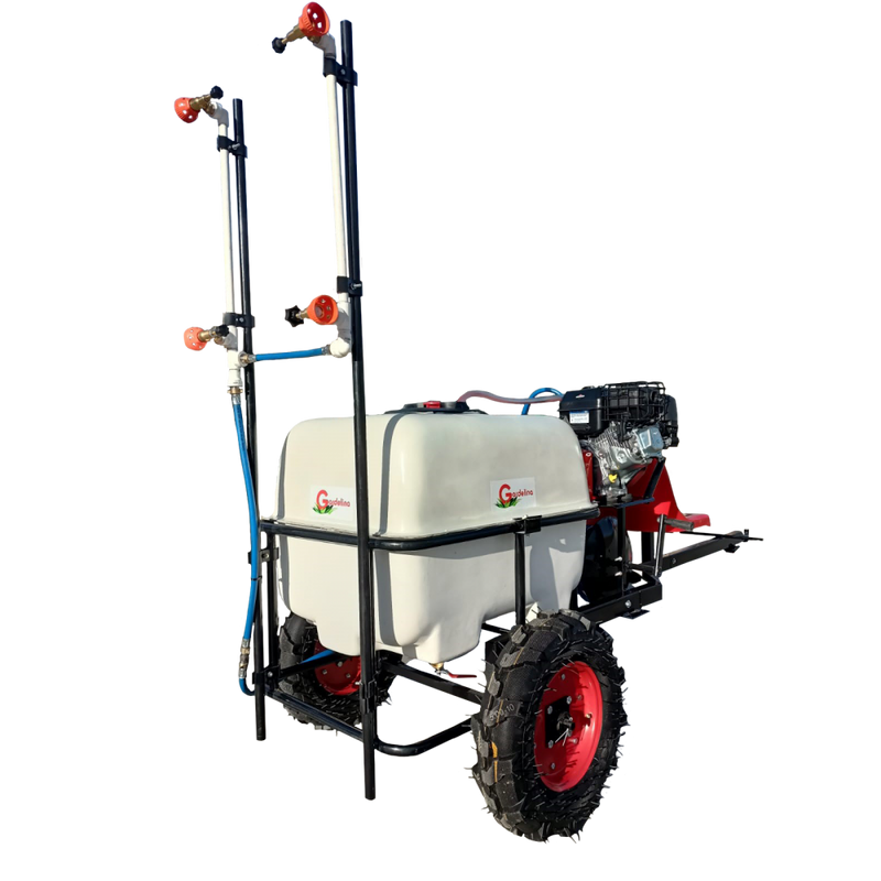 Aparat de stropit Gardelina DVS BE200 TRAILER MICRO motor 7 CP Briggs & Stratton Electric Start benzina rezervor 200 L presiune 40 bar