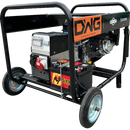 Generator de curent Devax Motors DWG T8500 BS motor 13.5 CP benzina Briggs & Stratton 420 cmc rezervor 6.6L pornire electrica roti manere transport trifazat