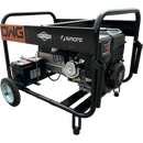 Generator pentru sudura Devax Motors DWG 220 TDC BS motor 13.5 CP benzina Briggs & Stratton 420 cmc rezervor 6.6L pornire electrica roti manere transport trifazat