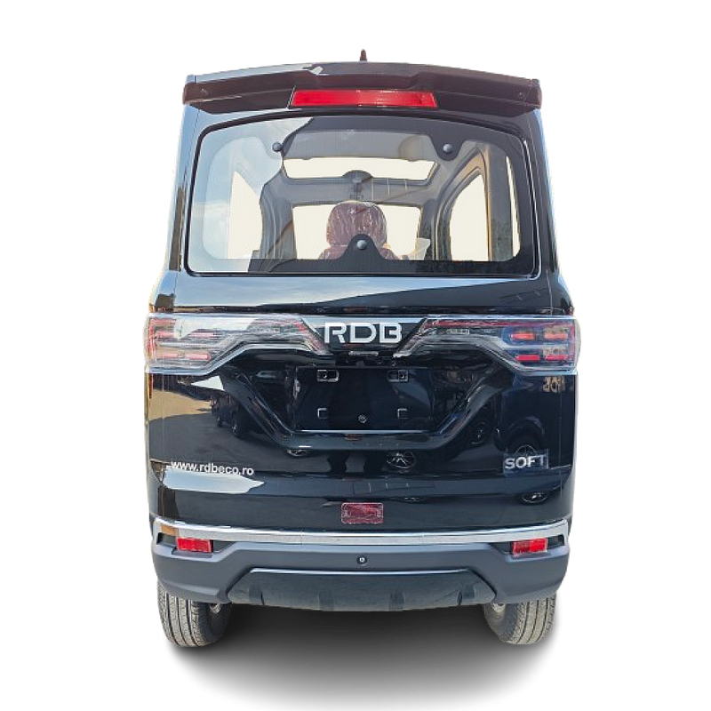 Masina electrica RDB SOFT fara permis 1500W 25 km/h 60V58Ah autonomie 78 km culoare negru